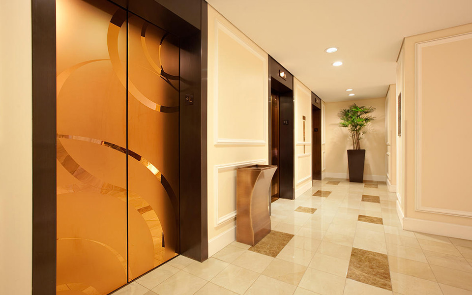 Special elevator interior designs