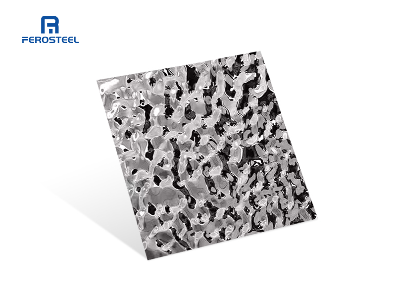 water wave stainless steel panel