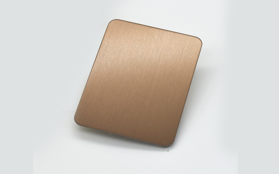 rose gold stainless steel sheet