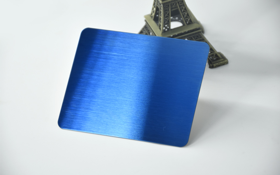 blue stainless steel sheet
