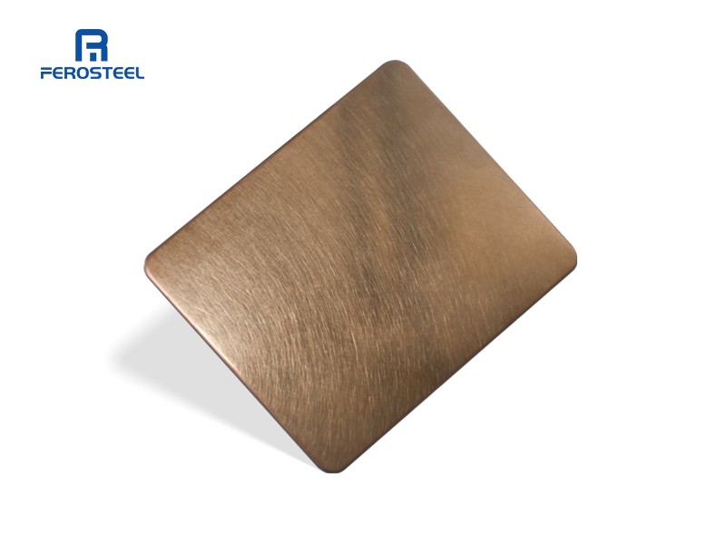 Vibration surface treated stainless steel sheet