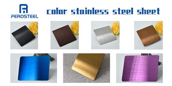 color stainless steel sheet