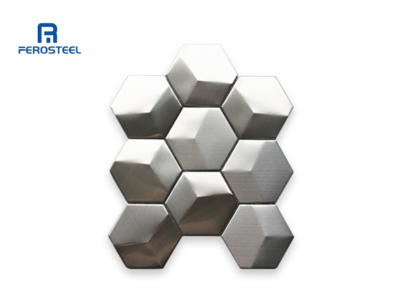 High quality Mosaic stainless steel tiles