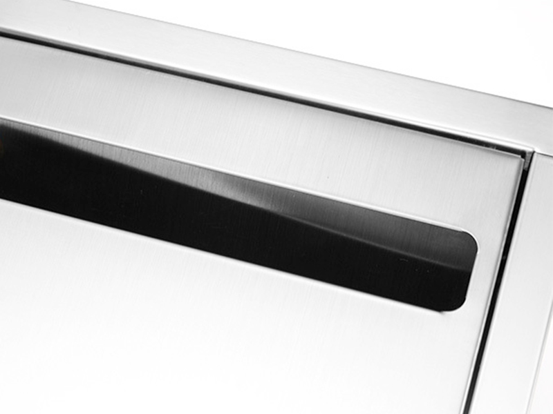 Contemporary Stainless Steel Mailbox