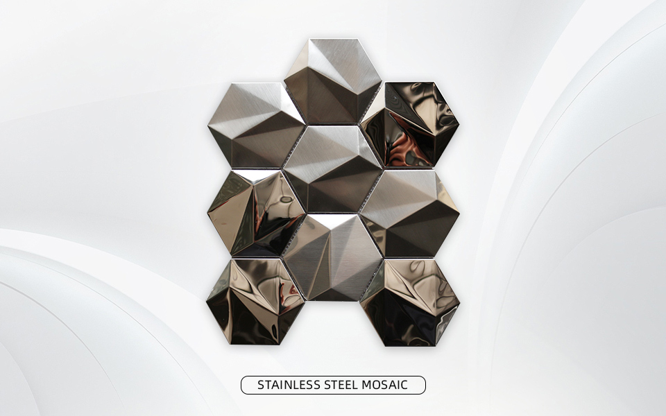 stainless steel mosaic