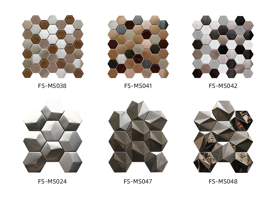 mosaic stainless steel style