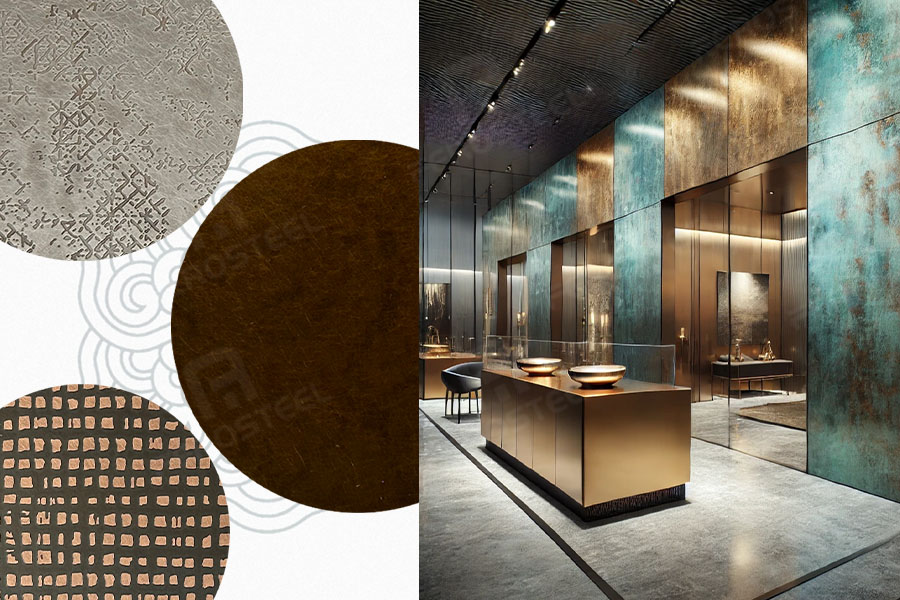 Enhance Your Designs with Bronze Finish Stainless Steel and Antique Copper Sheet Metal