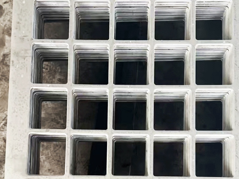 Custom perforated stainless steel