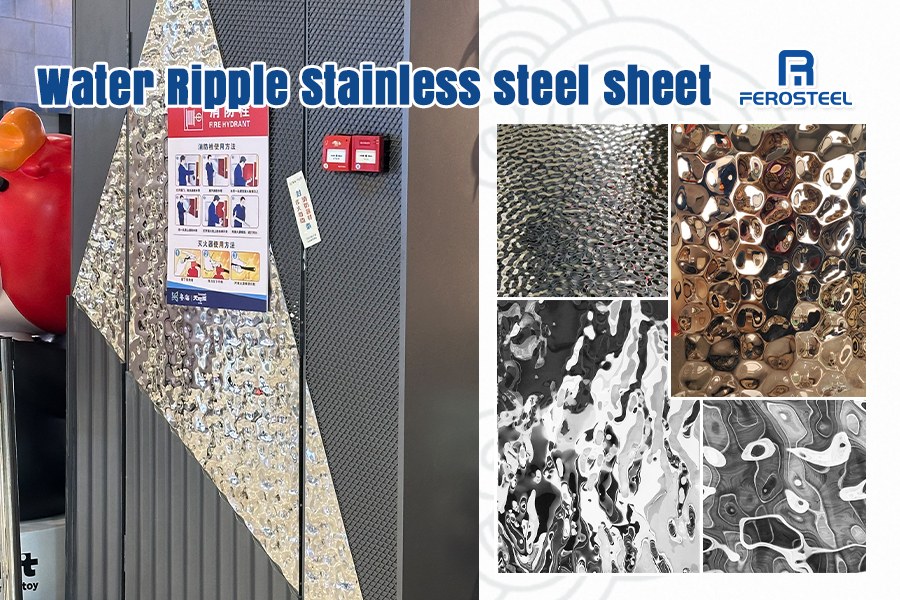 Water Ripple Stainless Steel Sheets: Redefining Modern Ceiling Design