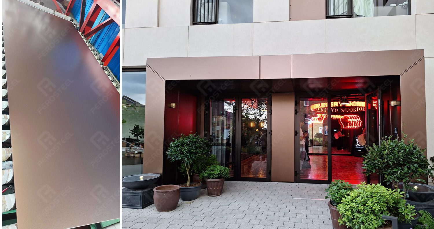 antique copper stainless steel decorative