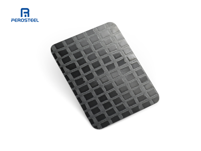 الفولاذ المقاوم للصدأ ورقة منقوشة العتيقة مربع التصنيع