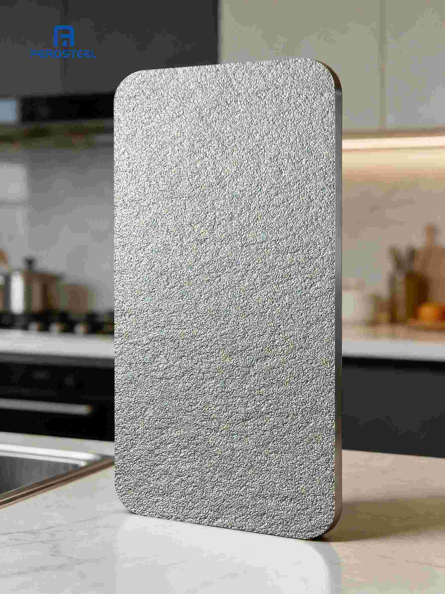 mars rock stainless steel countertop