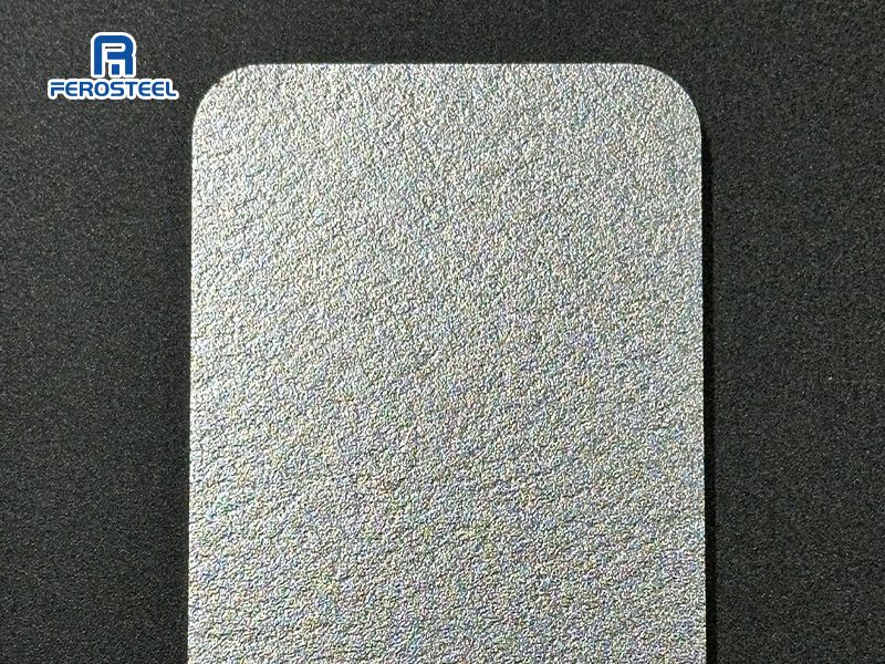 سطح طاولة من الفولاذ المقاوم للصدأ بنمط صخري طبيعي من مارس روك · قوة المعدن