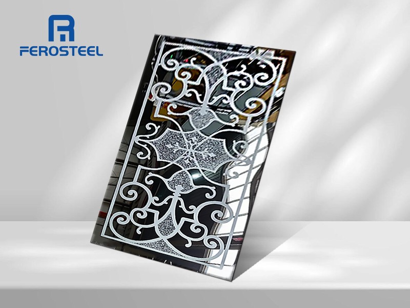 Elevator Etched Stainless Steel Sheet