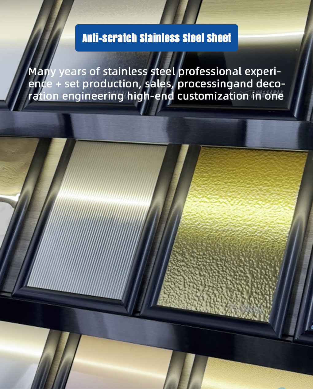 Anti Scratch Stainless Steel Sheet