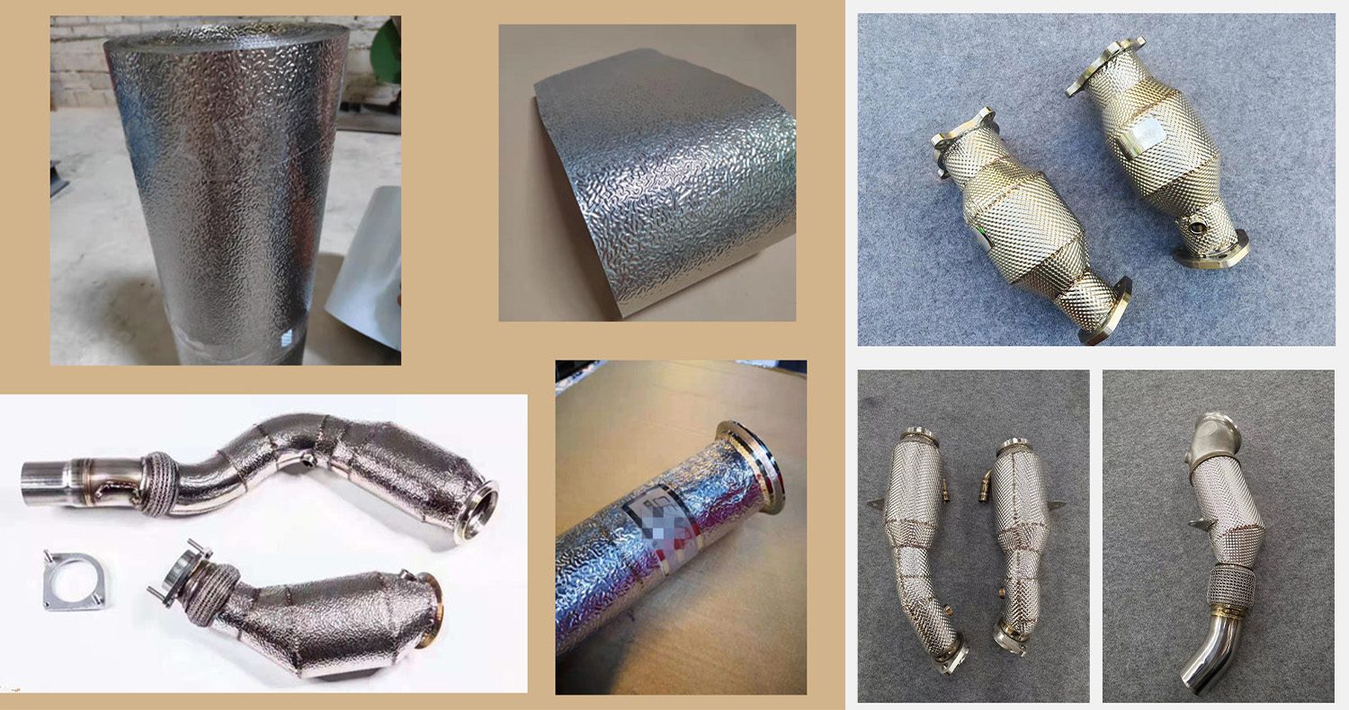 ultra thin stainless steel heat shield coil