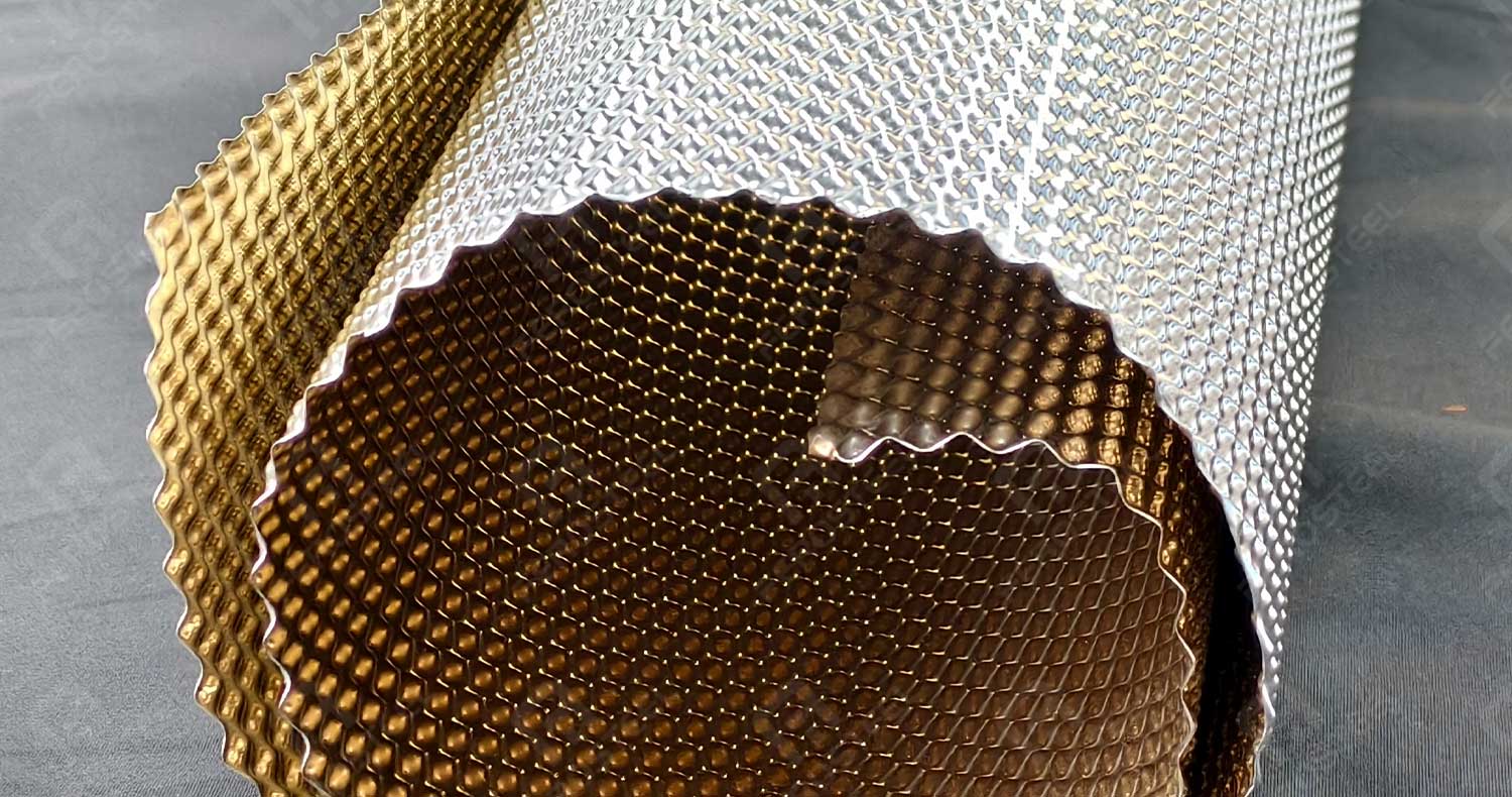 gold stainless steel Exhaust Heat foil