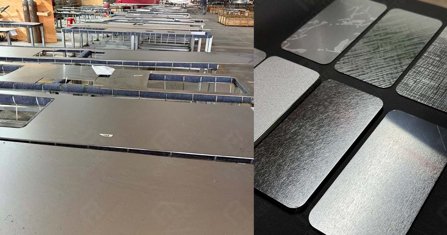 Stainless Steel Countertop Sheets