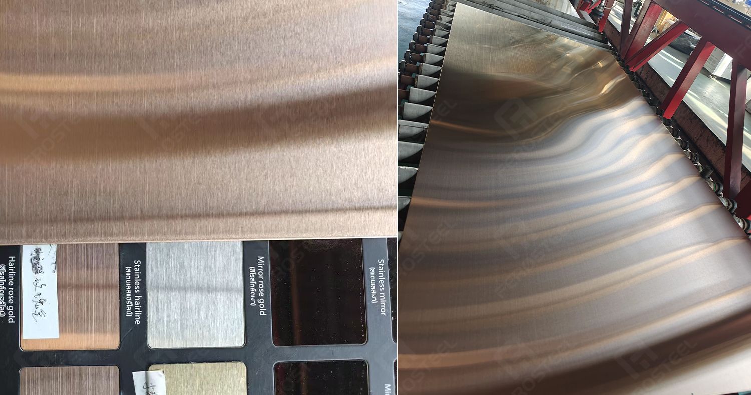PVD Color stainless steel sheets