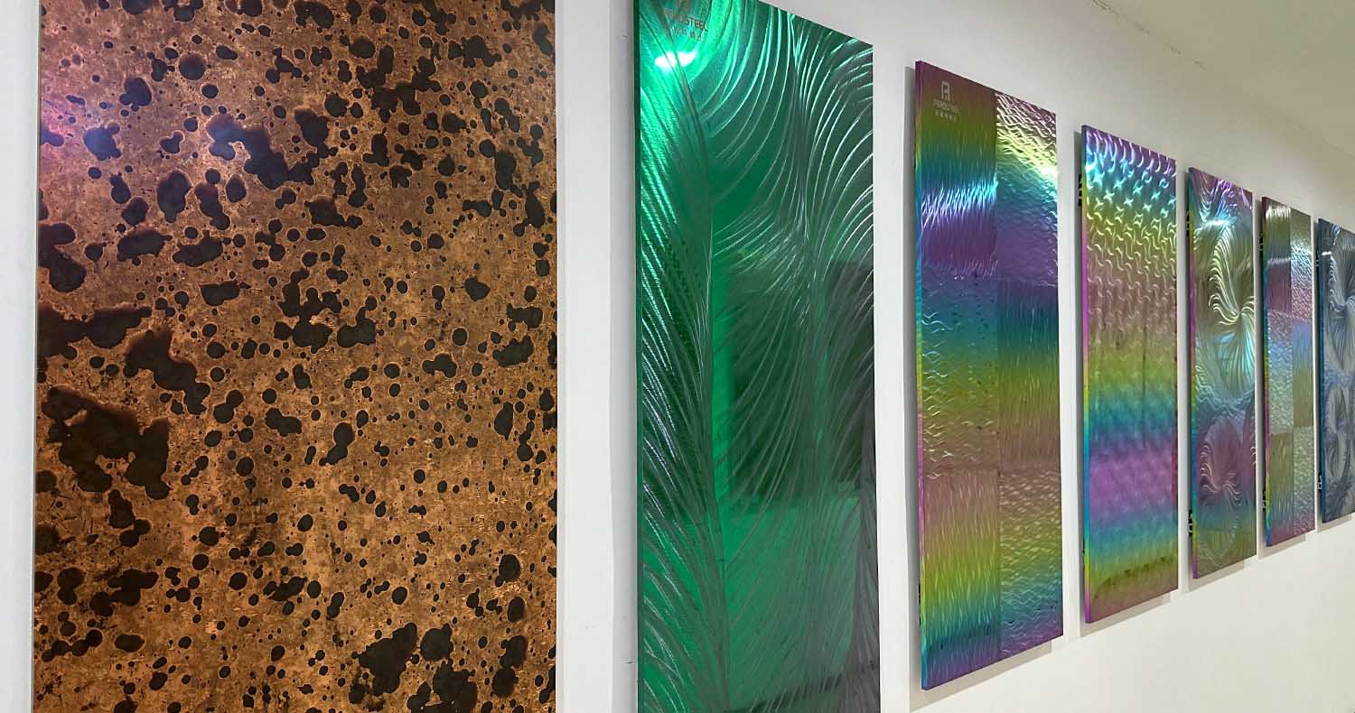 Color stainless steel sheets