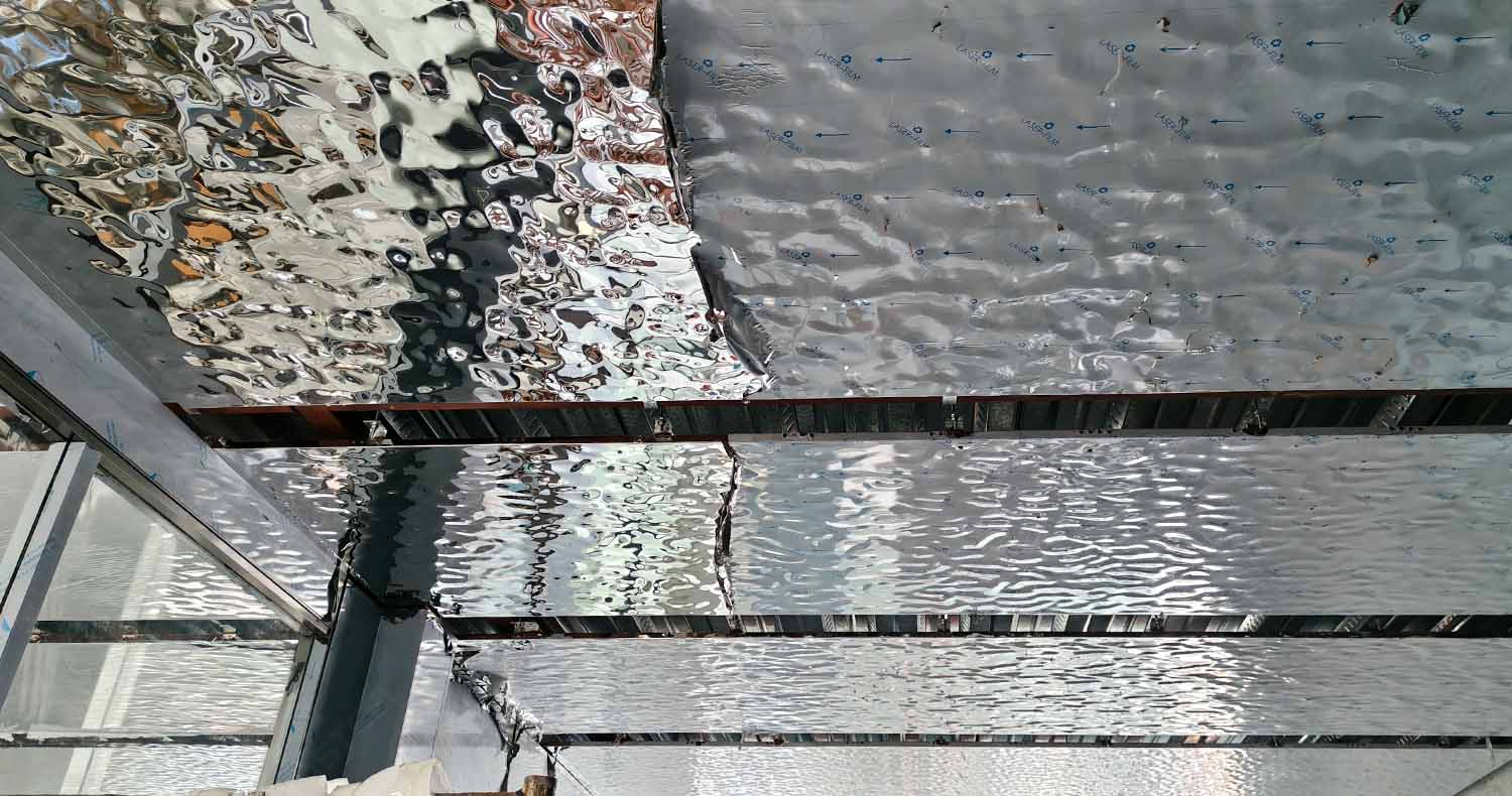 water ripple ceiling